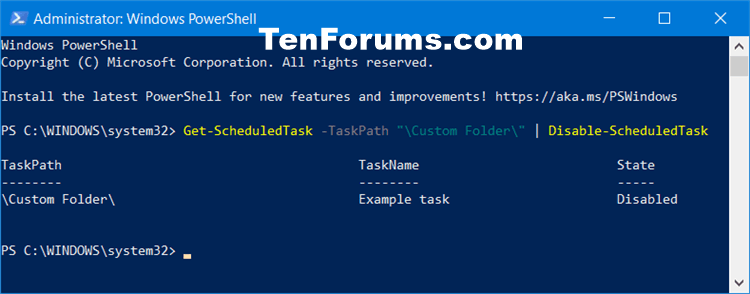 How to Enable or Disable Scheduled Task in Windows 10-disable_all_scheduled_tasks_in_folder_in_powershell.png