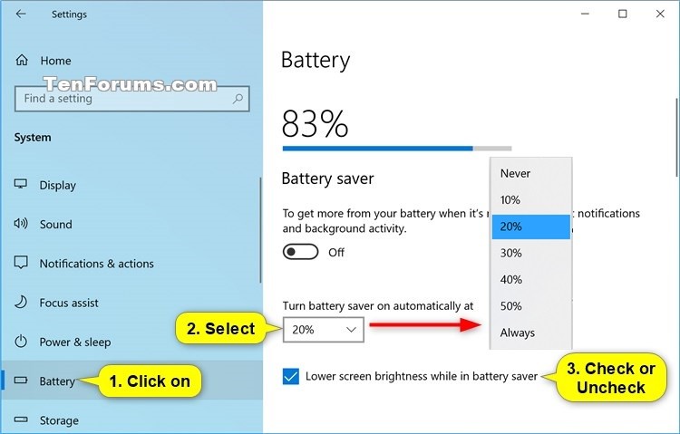 How to Turn On or Off Battery Saver in Windows 10-turn_battery_saver_on_automatically_in_settings.jpg