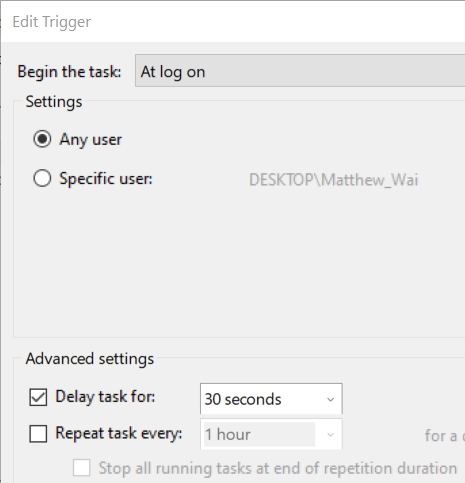 How to Play Sound at Logon (Sign-in) in Windows 10-delay-task.jpg