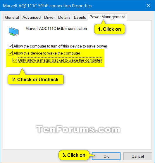 How to Enable or Disable Wake on LAN (WOL) in Windows 10-wake_on_lan_network_and_sharing_center-4.png