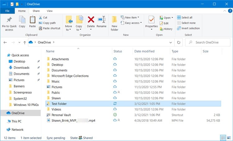 Sync Any Folder to OneDrive in Windows 10-onedrive_link_test.jpg