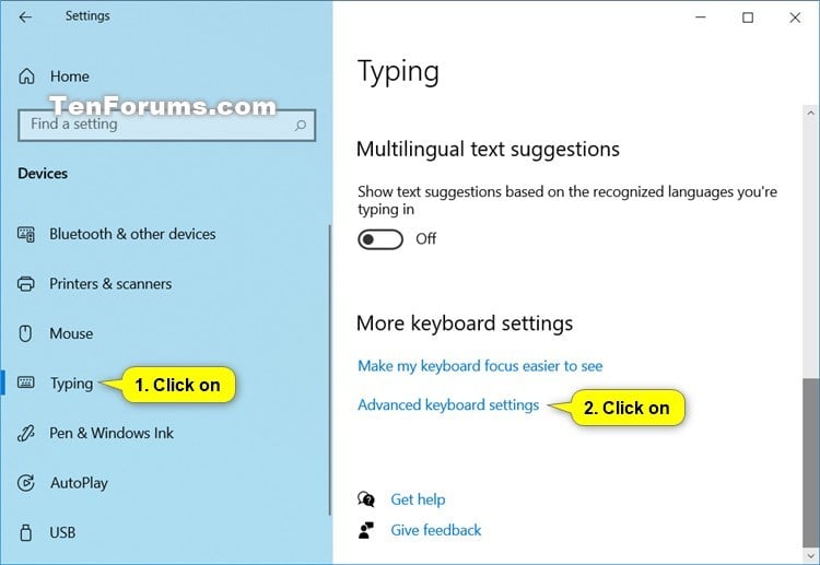 change language hotkeys windows 10