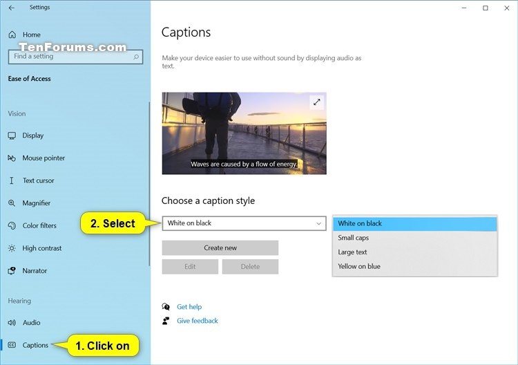 How to Change Closed Captions Settings in Windows 10-choose_caption_style.jpg