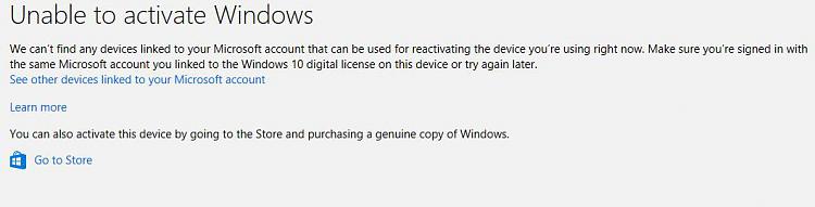 Link Microsoft Account to Windows 10 Digital License-unable-activate-windows.jpg