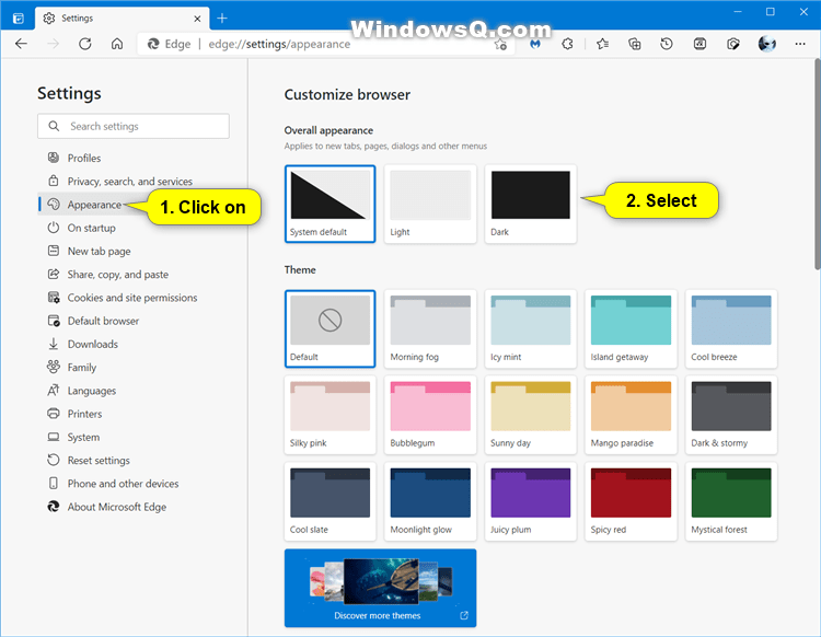 How to Change Microsoft Edge Overall Appearance to Light or Dark Mode-microsoft_edge_overall_appearance.png