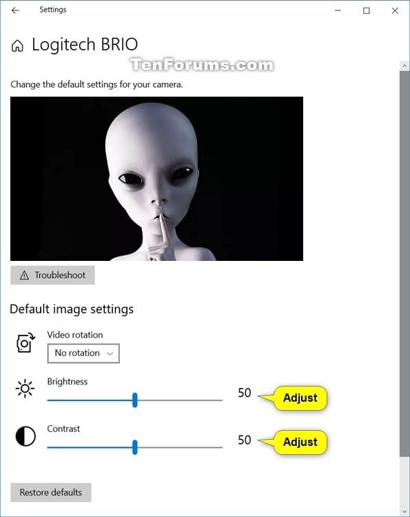Change or Restore Default Image Settings for Camera in Windows 10-camera_brightness_and_contrast.jpg