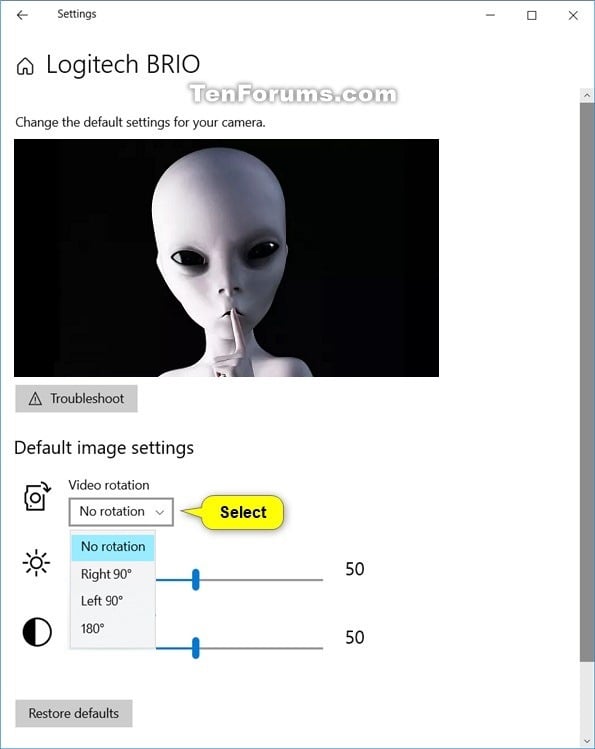 Change or Restore Default Image Settings for Camera in Windows 10-camera_rotation.jpg