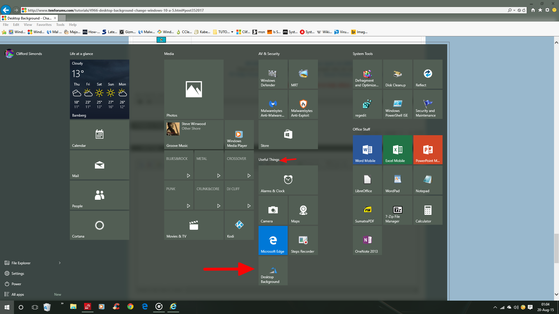 change desktop icons windows 10 pro