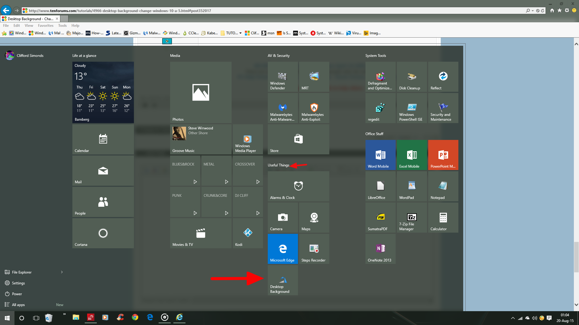 Desktop Background - Change in Windows 10 - Page 6 ...