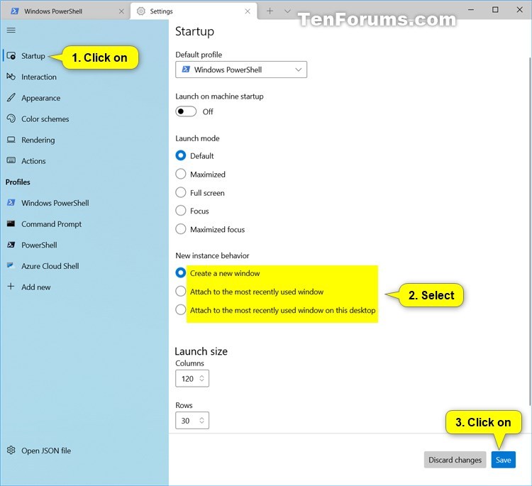 How to Change New Instance Behavior of Windows Terminal in Windows 10-windows_terminal_new_instance_behavior.jpg