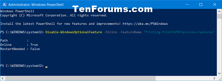 Add or Remove Microsoft Print to PDF Printer in Windows 10-disable_microsoft_print_to_pdf_powershell.png