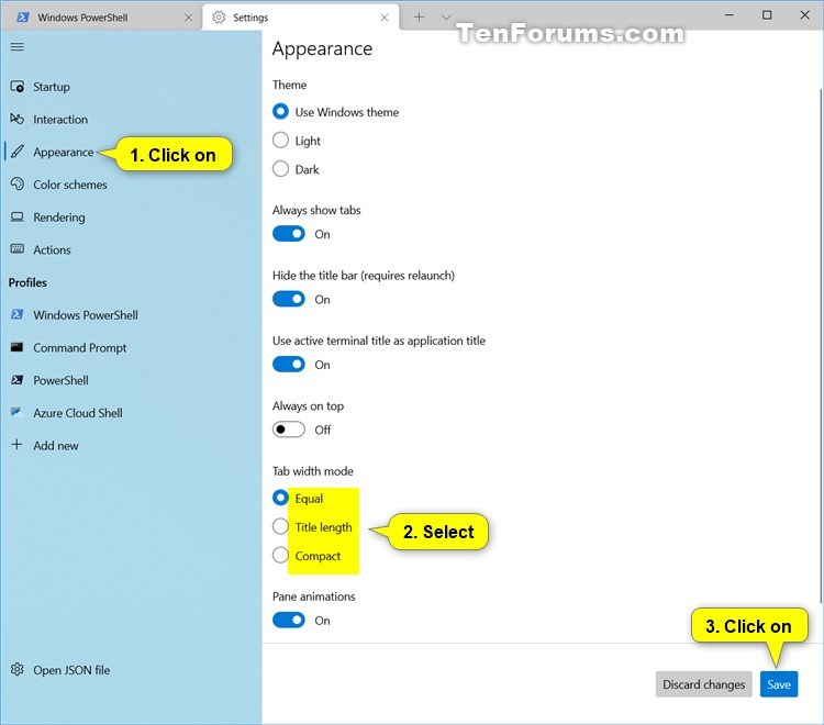 How to Change Tab Width Mode in Windows Terminal app in Windows 10-windows_terminal_tab_width_mode_equal.jpg