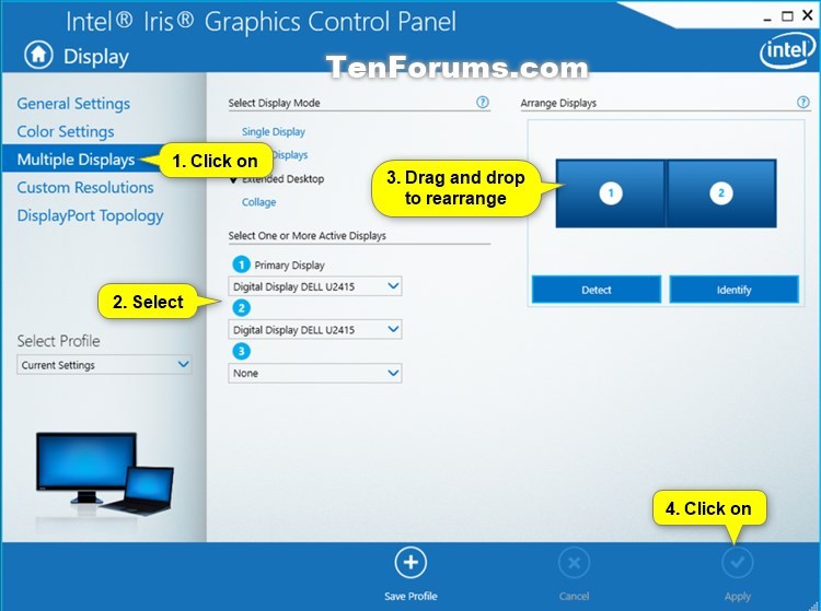 How to Rearrange Multiple Displays in Windows 10-intel_graphics_control_panel-2.jpg