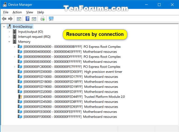 How to Change Device Manager View Mode in Windows 10-resources_by_connection.png