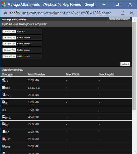 How to Upload Large Diagnostic or Log files at TenForums-image.png