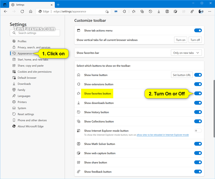 How to Add or Remove Favorites Button in Microsoft Edge Chromium-microsoft_edge_favorites_button_settings-2.png