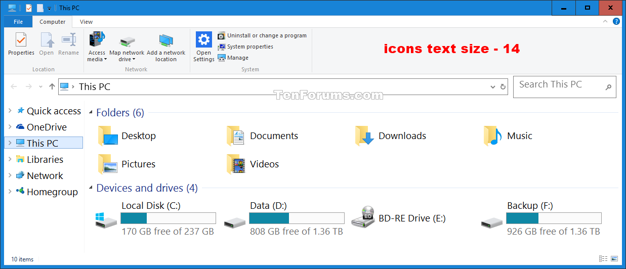 desktop icon image size windows 10