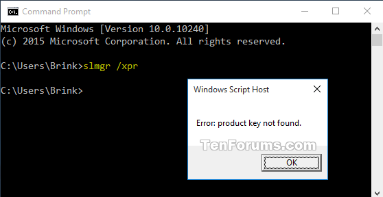 Check Activation of Windows 10-xpr_command_not_activated.png