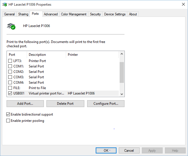 Hyper-V virtualization - Setup and Use in Windows 10-win10printerport.png