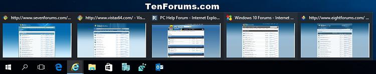 Change Taskbar Thumbnail Threshold to Show List in Windows 10-taskbar_thumbnail_previews.jpg