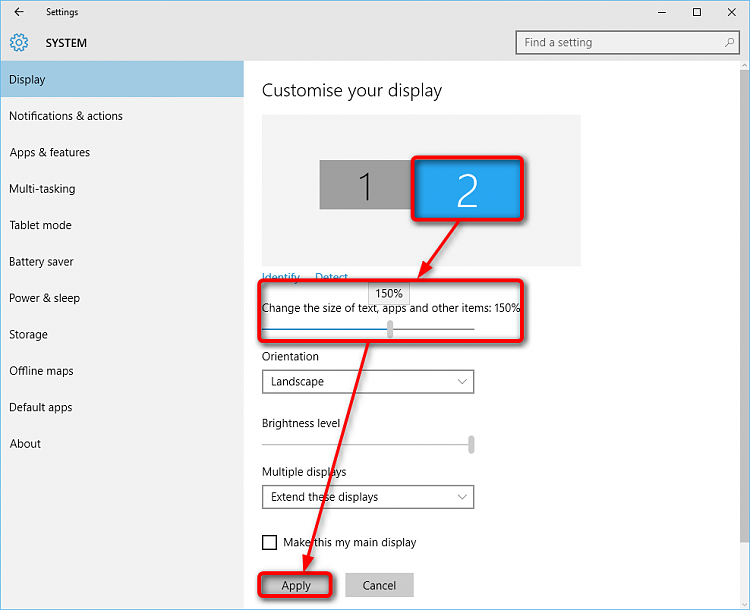 Multiple Displays - Change Settings and Layout in Windows 10-dual_makethingsbigger.png