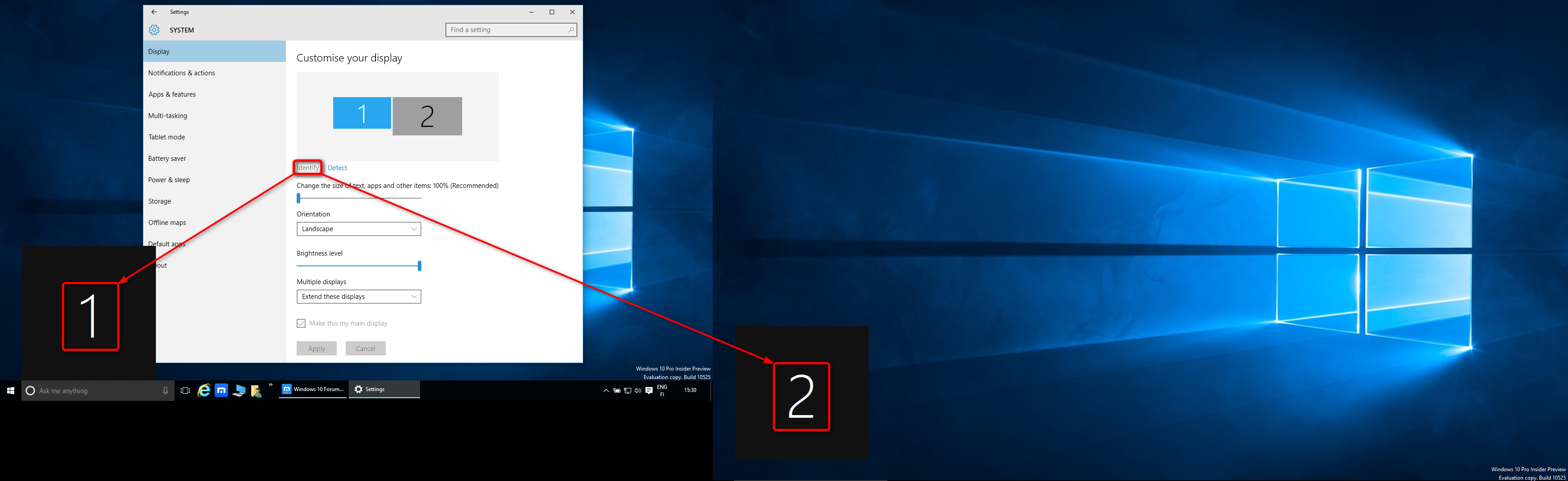 Показывать на другом экране. Второй монитор виндовс 10. Второй дисплей Windows 10. Монитор виндовс 10. Второй экран на виндовс.