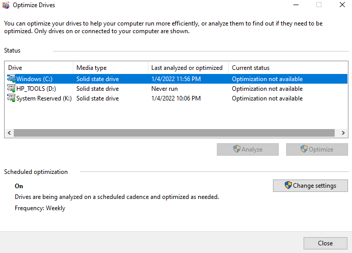 See if Disk Type is SSD or HDD in Windows 10-ten-forums-optimize-drive-displaying-ssd-hd-01222022.png