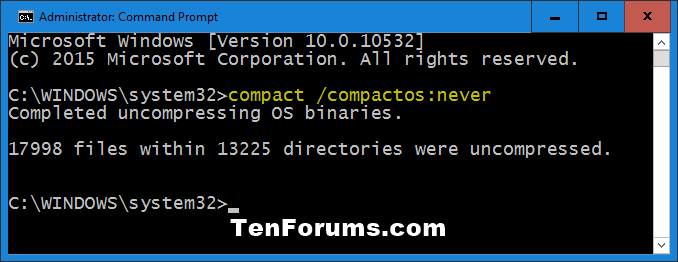 Compress or Uncompress Windows 10 with Compact OS-uncompress_command.png
