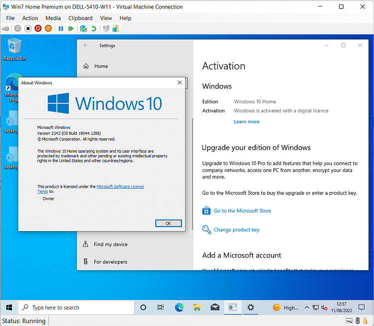 Clean Install Windows 10 Directly without having to Upgrade First-activated-w10-21h2-19044-1288.png