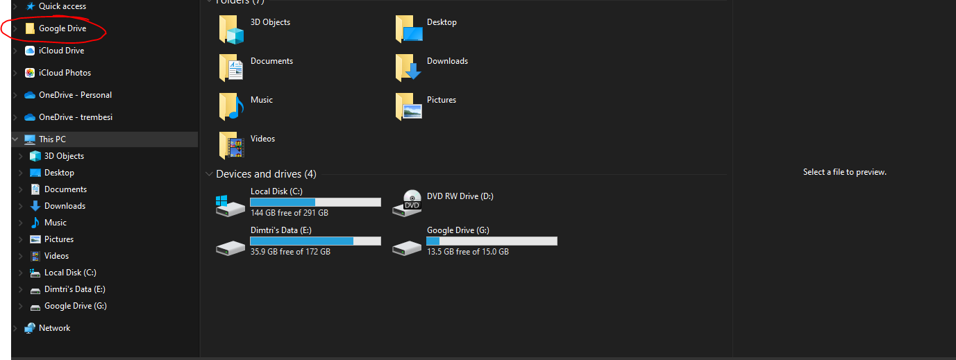 How to Add Google Drive to File Explorer