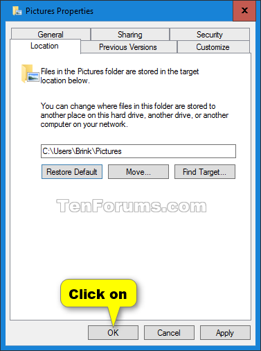 Restore Default Location of Personal Folders in Windows 10-restore_default_folder_location-2.png