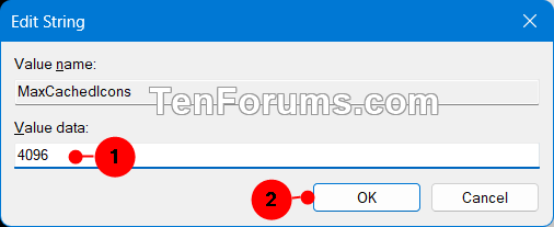 Change Icon Cache Size in Windows-maxcachedicons-2.png