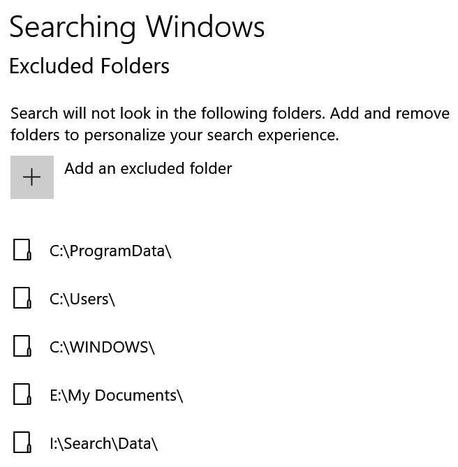 Add or Remove Excluded Folders for Search Indexer in Windows 10-index-locations2.png