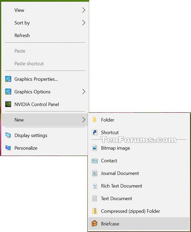 Add Briefcase to New Context Menu in Windows 10-briefcase_new_context_menu.jpg