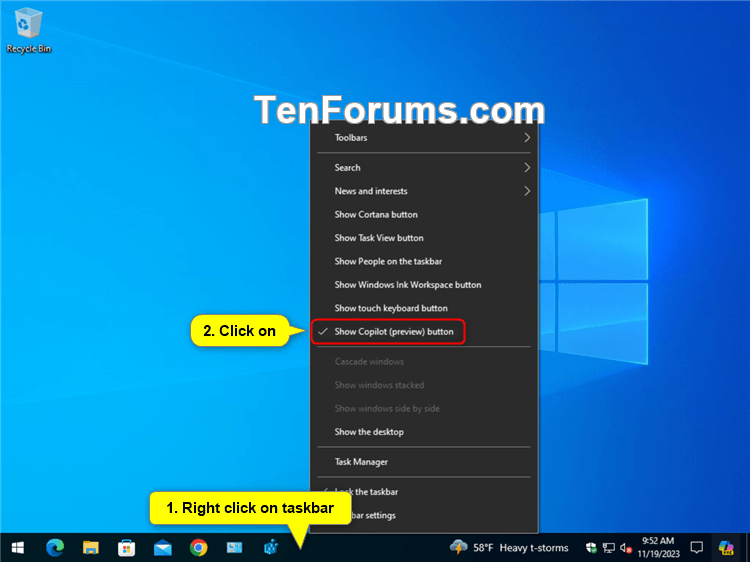 Add or Remove Copilot Button on Taskbar in Windows 10-add_remove_copilot_button_on_taskbar.png