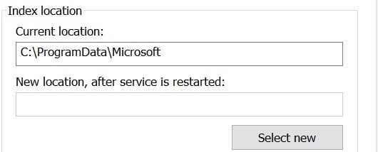 Change Search Index Location in Windows 10-index4.jpg