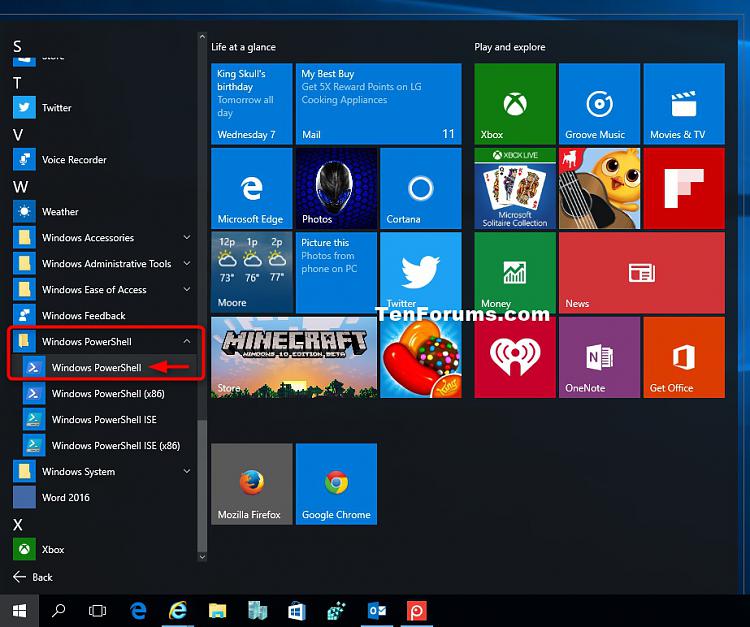 Open Windows PowerShell in Windows 10-all_apps_powershell.jpg