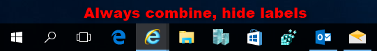 Always, Sometimes, or Never Combine Taskbar Buttons in Windows 10-always_combine_hide_labels.png