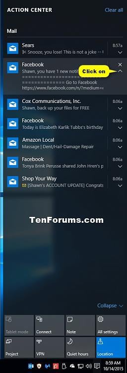 cannot open action center windows 10 cannot open action center windows 10