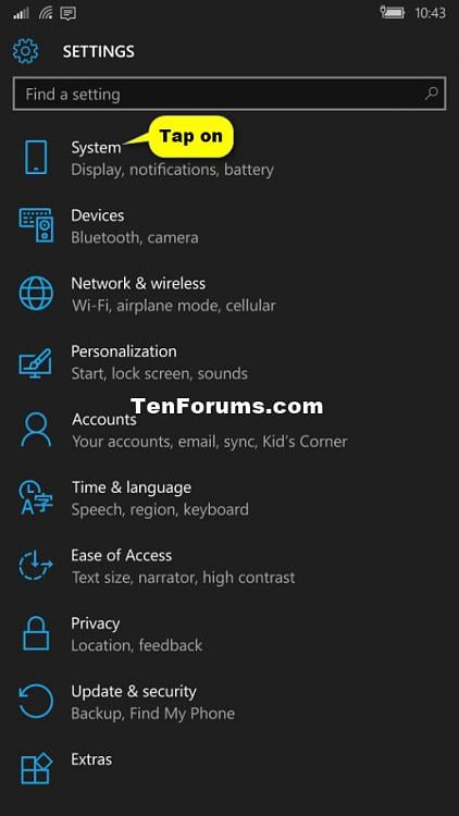 Reset Windows 10 Mobile Phone | Tutorials