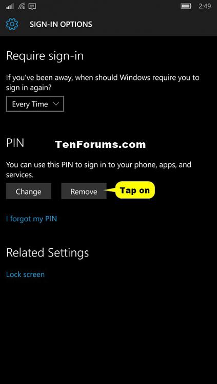 PIN - Remove in Windows 10 Mobile Phones-remove_windows_10_phone_pin-1.jpg