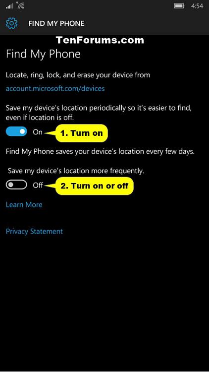 Find My Phone - Turn On or Off in Windows 10 Mobile Phone-windows_10_find_my_phone-4.jpg