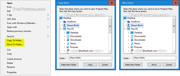Add 'Copy To folder' and 'Move To folder' Context Menu in Windows 10-copy-move_to_folder.png