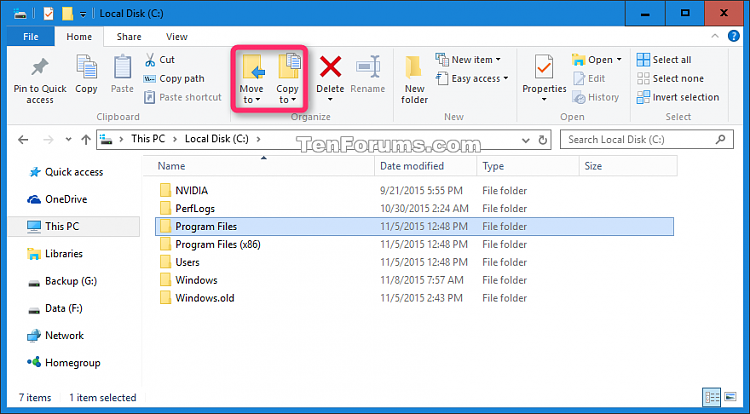 Add 'Copy To folder' and 'Move To folder' Context Menu in Windows 10-copy-move_to_ribbon.png