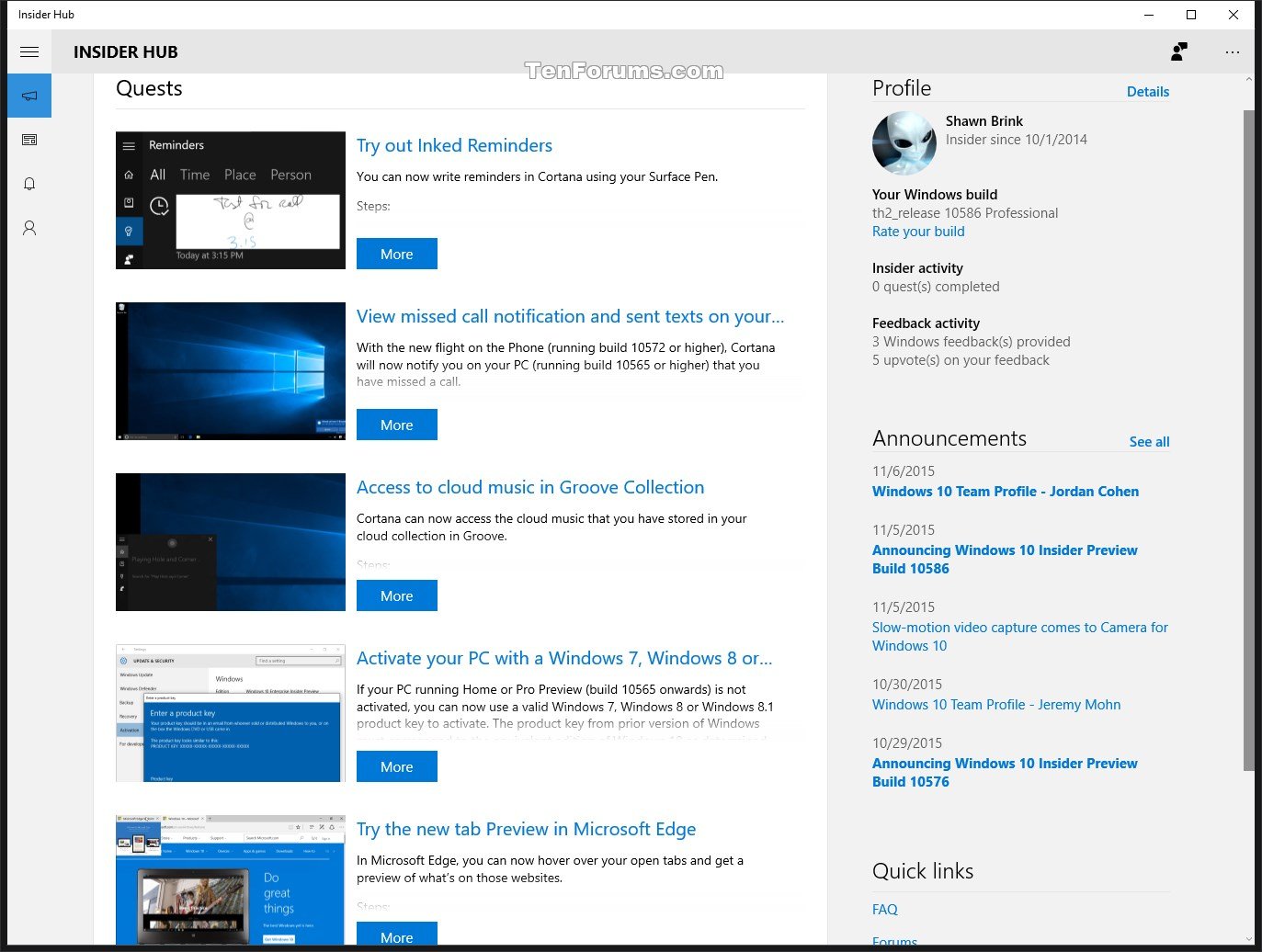 Install or Uninstall Insider Hub in Windows 10 | Tutorials
