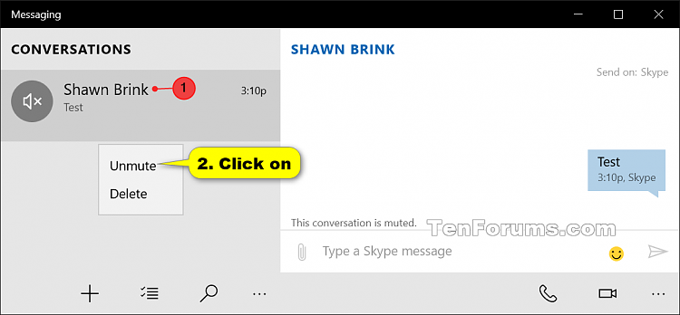 Mute Conversation Notifications from Messaging app in Windows 10-messaging_unmute_conversation.png