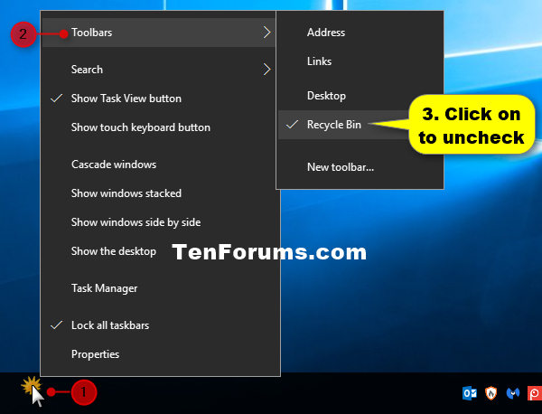 Pin Recycle Bin to Taskbar in Windows 10-unpin_recycle_bin_from_taskbar.png