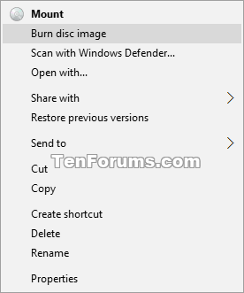 Remove Burn disc image Context Menu in Windows 10-burn_disc_image_context_menu.png