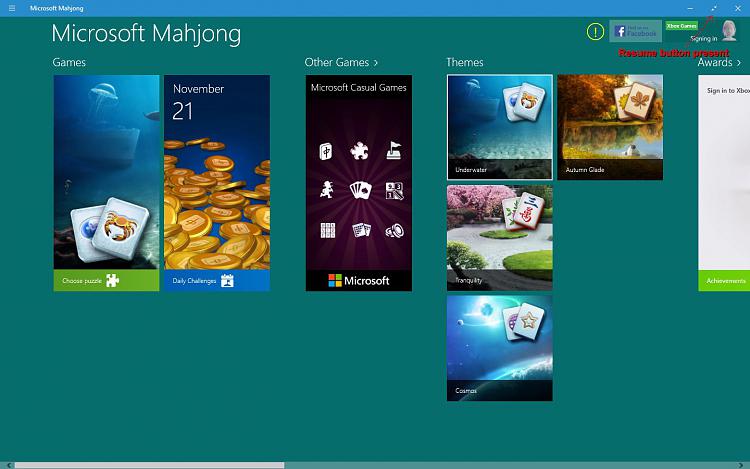 Display Apps in Full Screen View in Windows 10-microsoft-mahjong.jpg