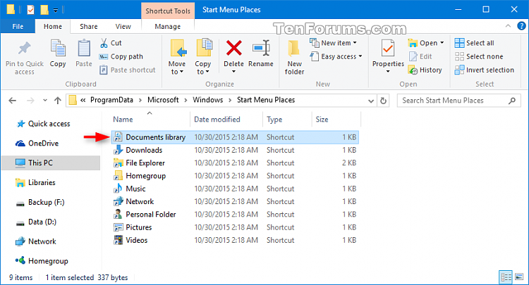 Customize Start List Folders in Windows 10-start_menu_places_rename-2.png